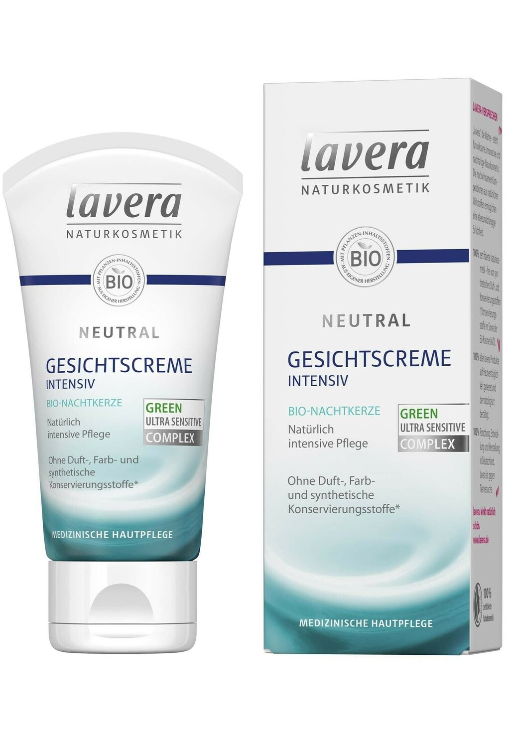 

Крем для лица LAVERA MEDIZINISCHE GESICHTSPFLEGE NEUTRAL GESICHTSCREME