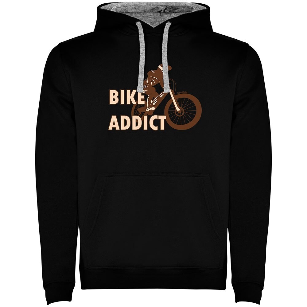 

Худи Kruskis Bike Addict Two-Colour, черный