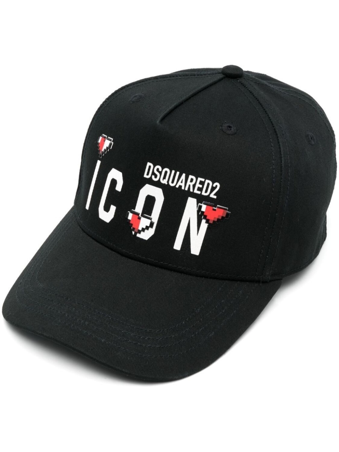

Dsquared2 Icon appliqué-detail cap, черный