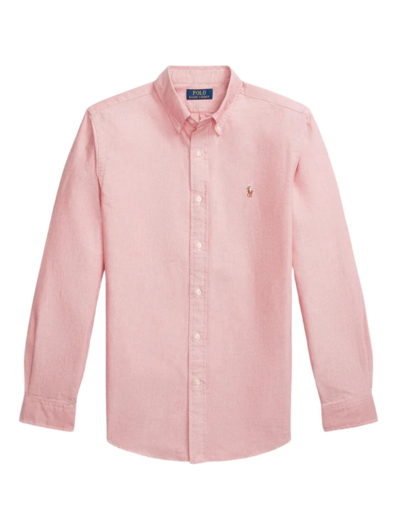 

Рубашка с вышитым логотипом Polo Ralph Lauren, розовый