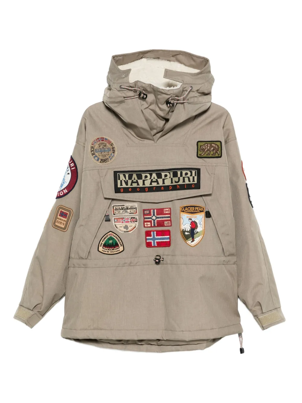 

Куртка с капюшоном Skidoo 1990 Napapijri, нейтральный