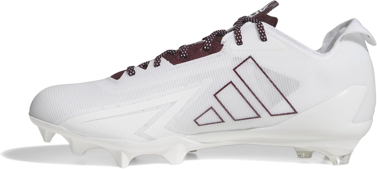 

Мужские кроссовки Adidas Adizero Electric, белый/бордовый