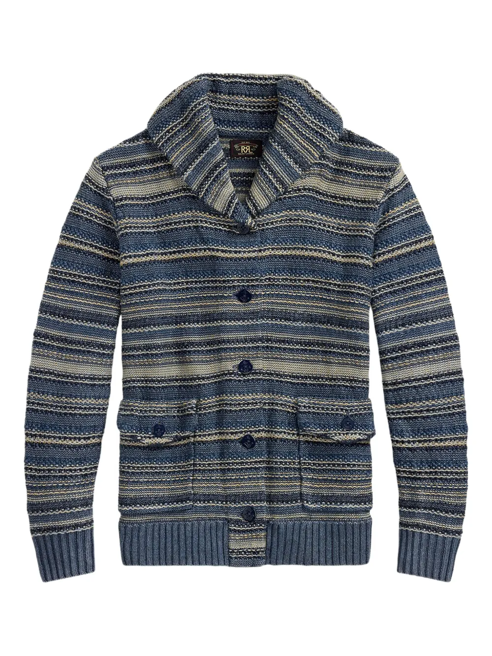 

Кардиган в полоску Ralph Lauren RRL, синий