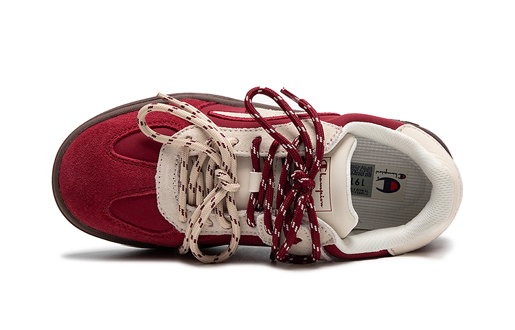 Champion Kids Кроссовки для скейтбординга Platform German Army Trainers Abrasion Resistant низкие детские Ancora Red — фото 4