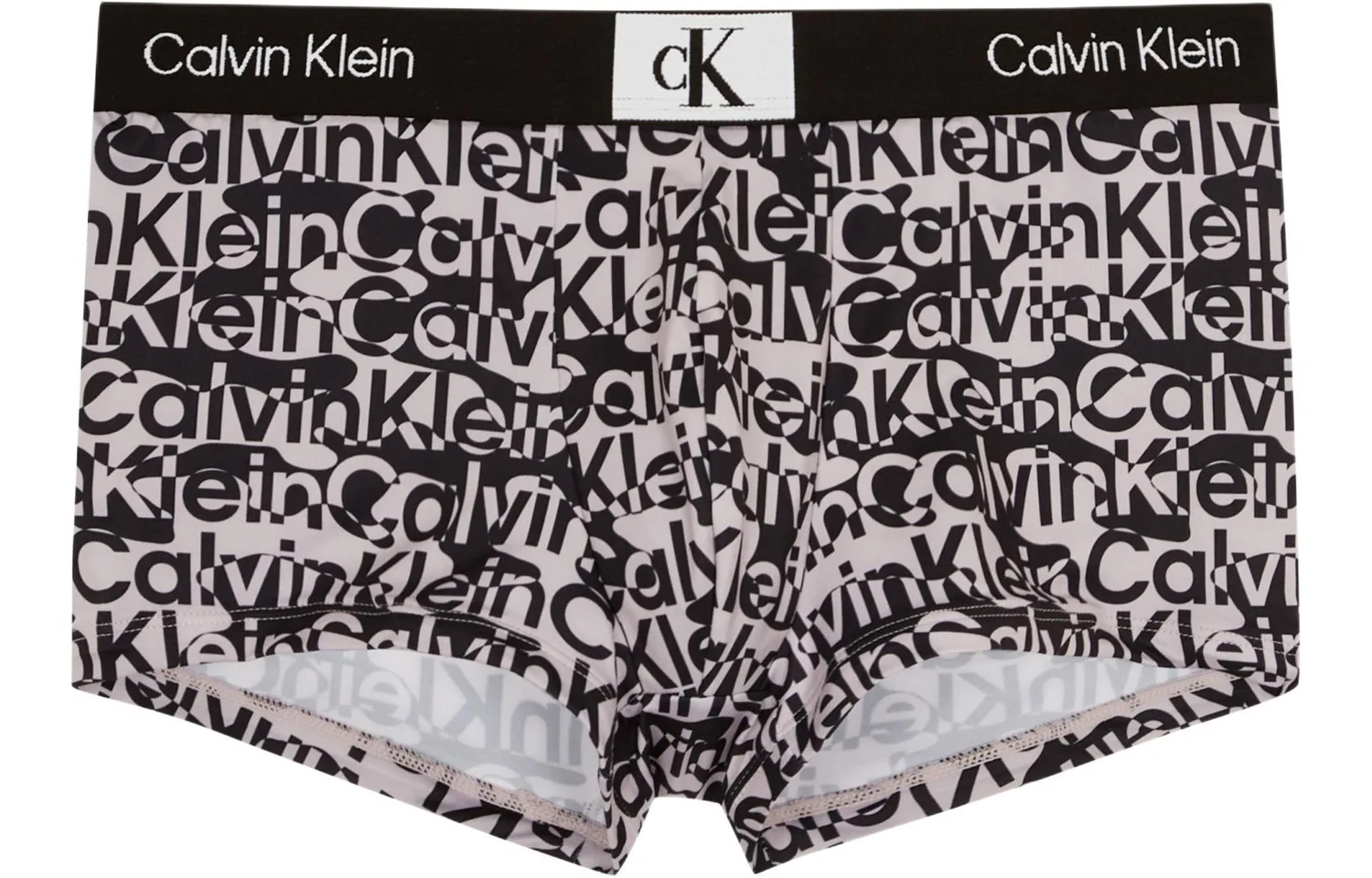Мужские трусы с логотипом, 1 шт Calvin Klein, 1 Pack (Logo Print)