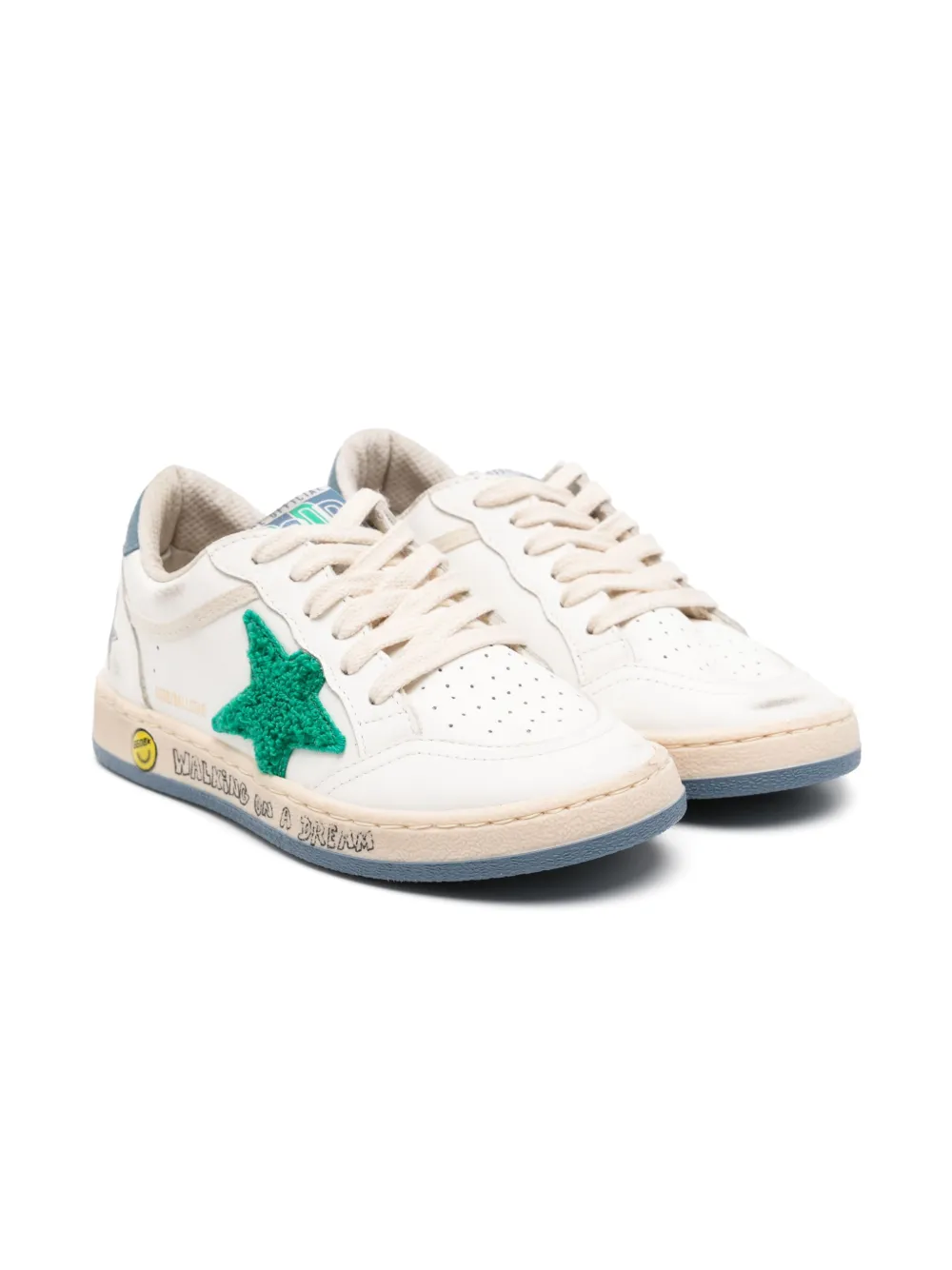 

Кеды Ball Star Golden Goose Kids, белый