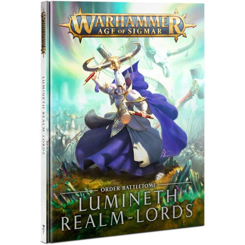 

Миниатюра Games Workshop Warhammer Age of Sigmar: Order Battletome - Lumineth Realm-Lords (Hardcover)