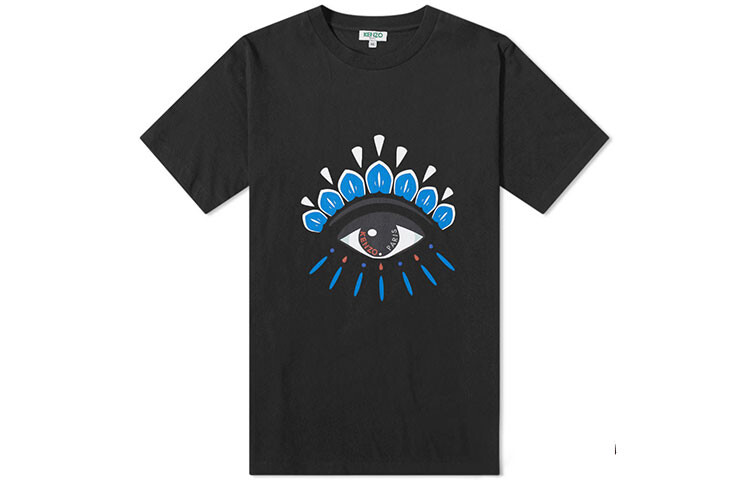 

Футболка мужская Kenzo, черный / синий / белый