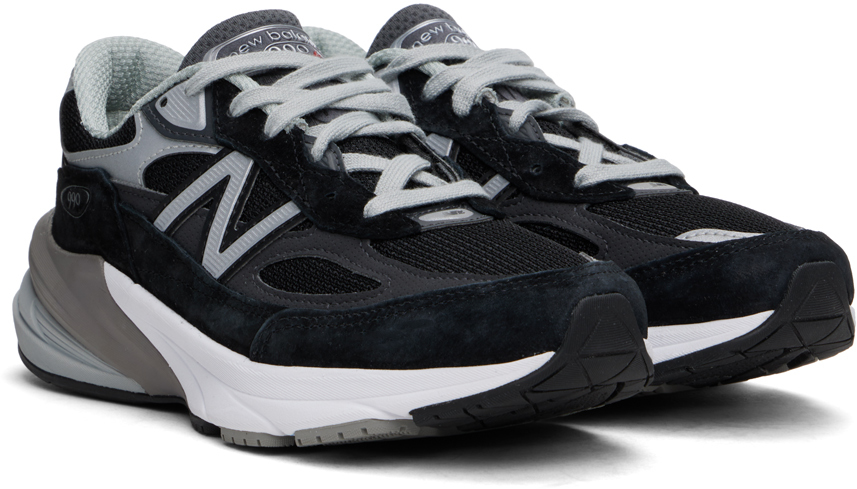 Сделано в США 990v6 Кроссовки New Balance, черный — фото 4