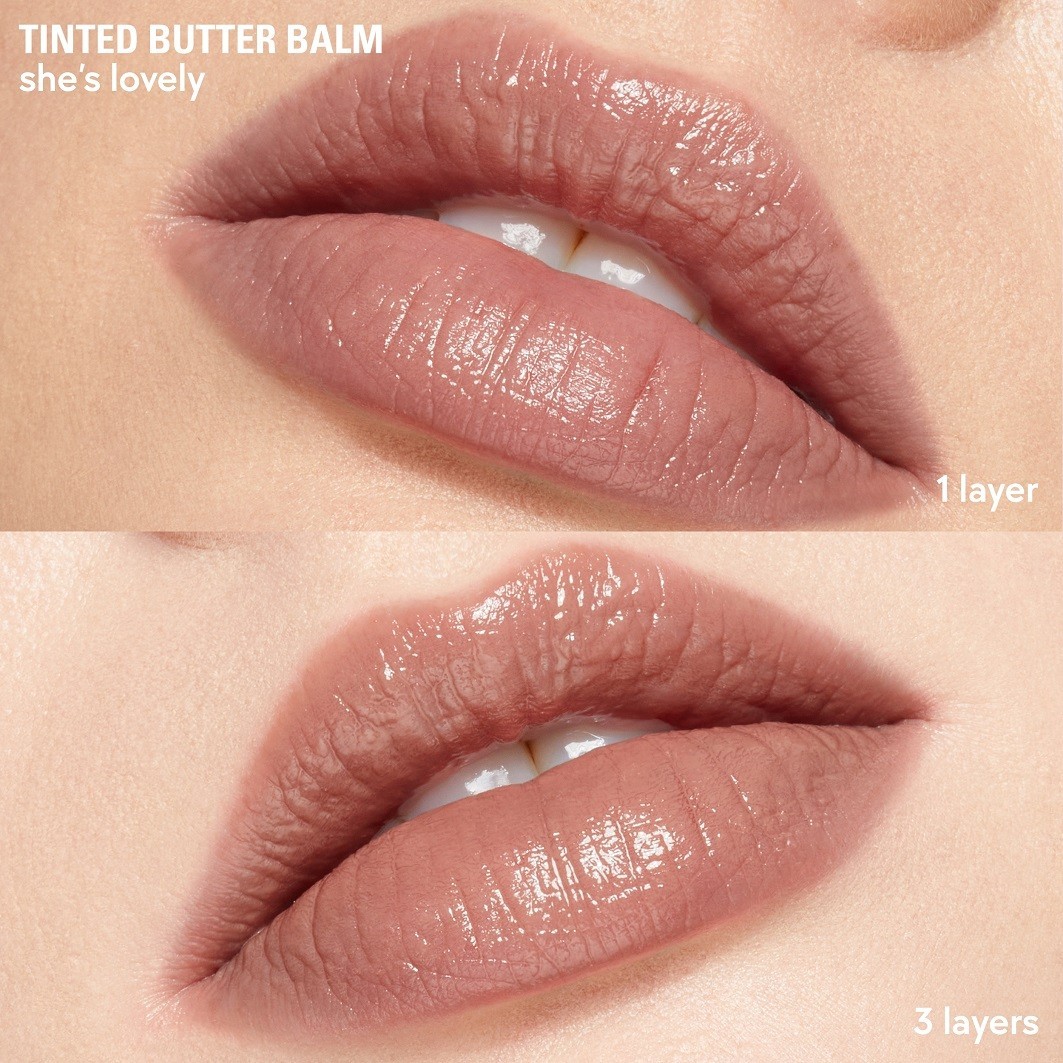 Бальзам для губ tinted butter balm 420 moving on Kylie Cosmetics, nr. 619 - she’s lovely, вес 2.4 гр. — фото 4