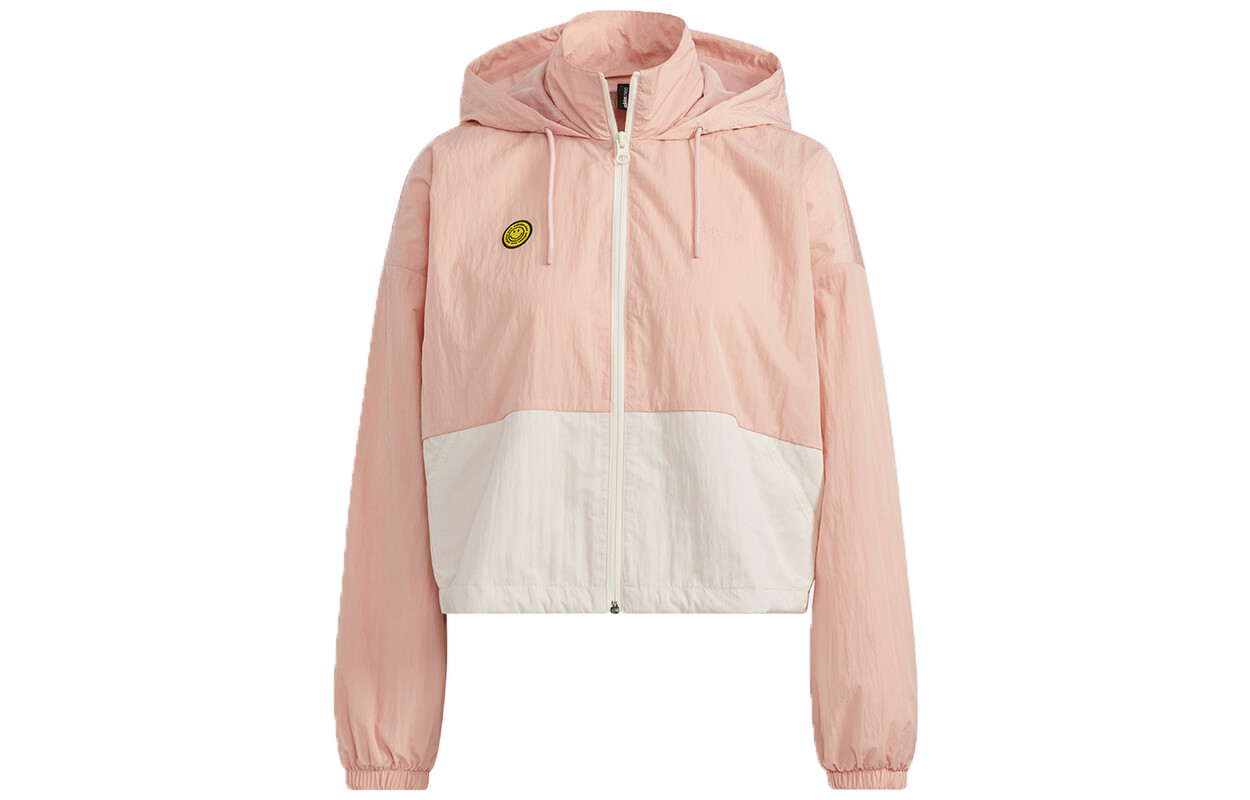 

Укороченное пальто Smiley X женское розовый Adidas Neo, розовый