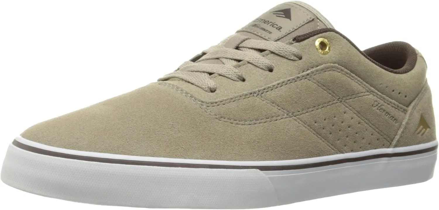 Мужские скейтбордные кроссовки Emerica The Herman G6 Vulc, Grey Warm Grey