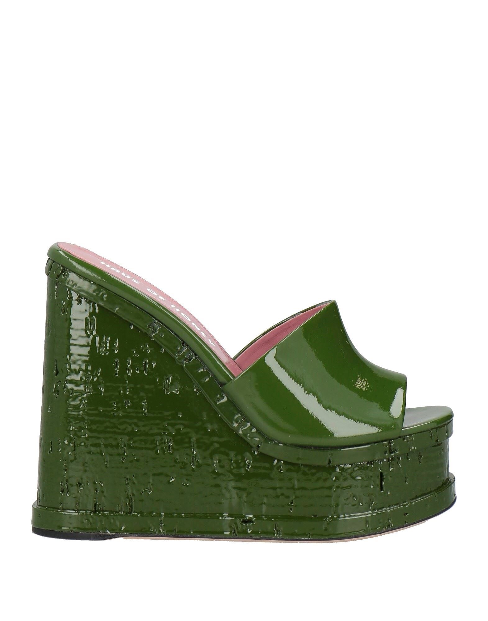 Сабо Haus Of Honey, зеленый