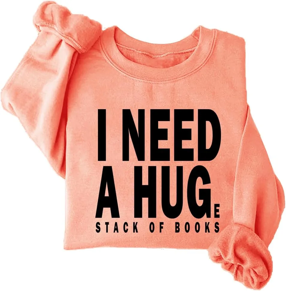 

Толстовка I Need A Huge Stack Of Books woati