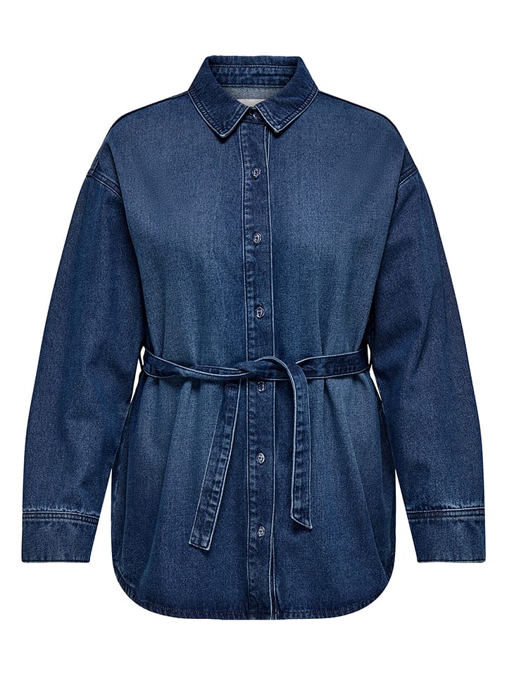 

Блузка ONLY Carmakoma, синий