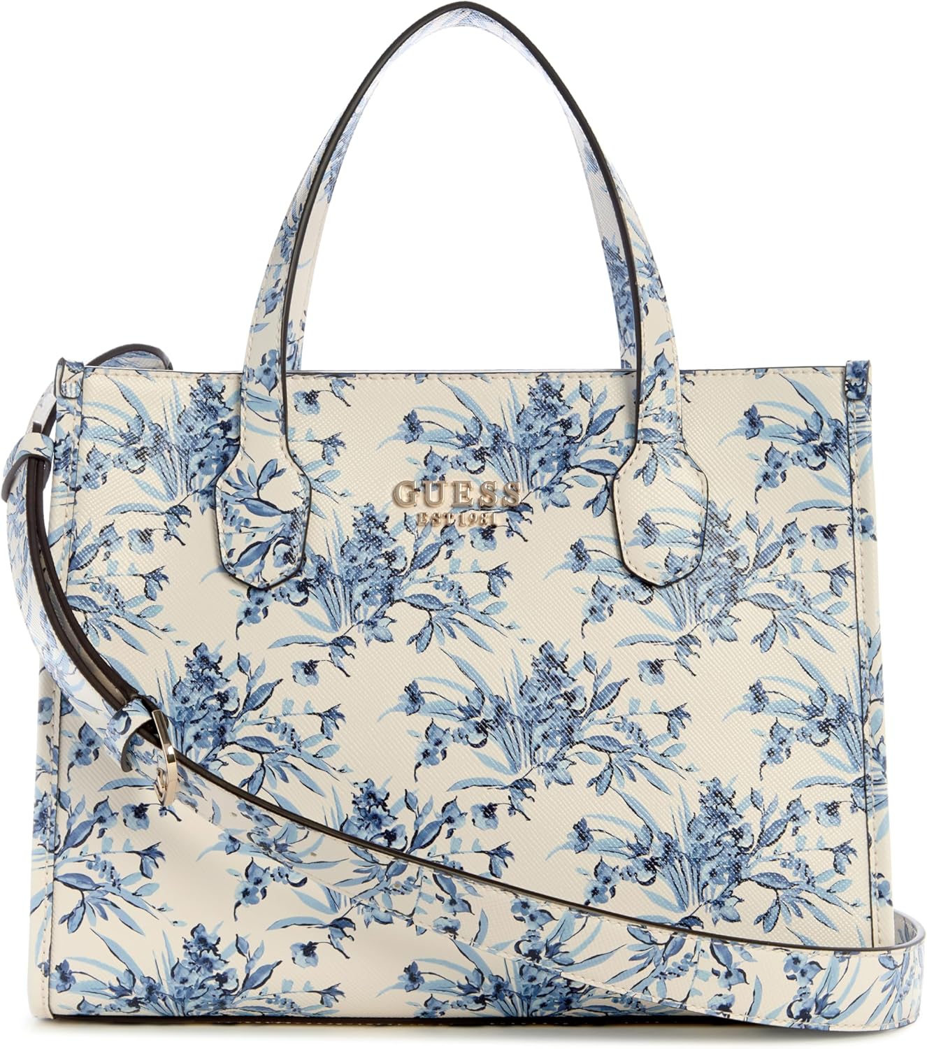 

GUESS Женская сумка Silvana с двумя отделениями, Floral Multi