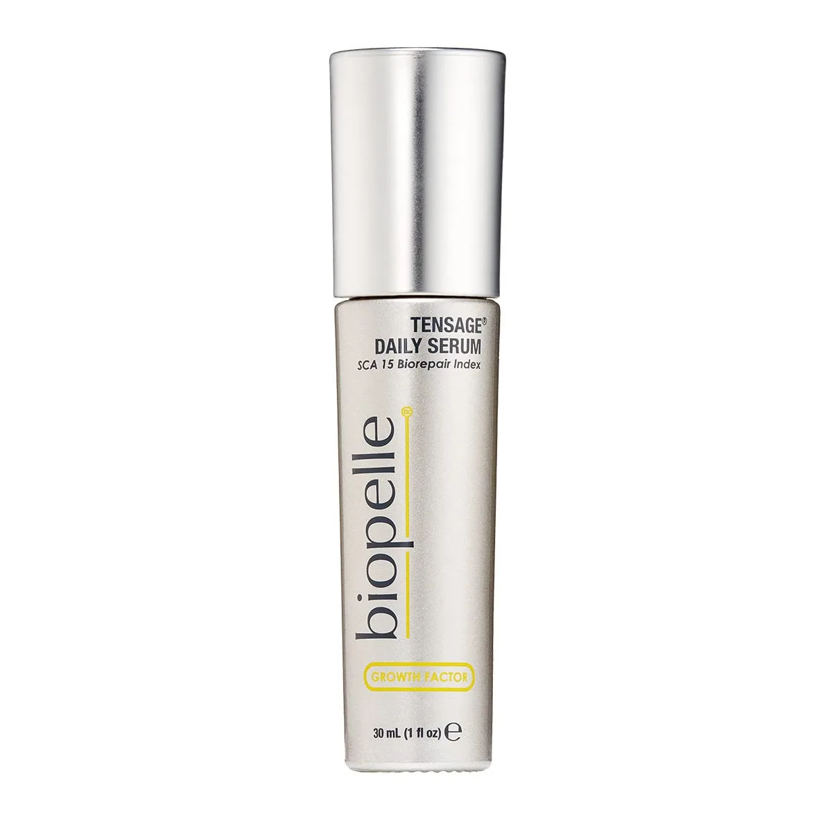 Сыворотка Biopelle — Tensage Growth Factor Daily Facial Serum с SCA 15 Biorepair Index, для лица с муцином, 30 мл