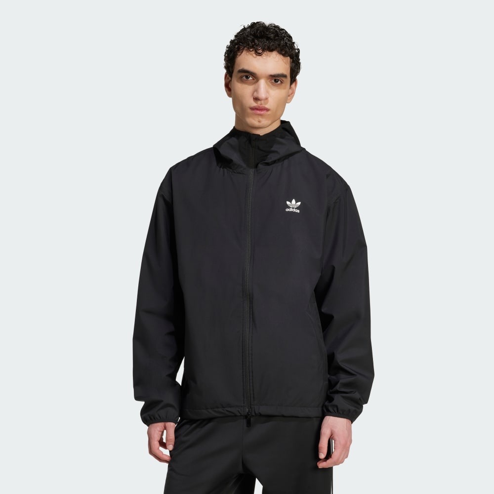 

Куртка Adidas Trefoil Essentials Woven Jacket, черный