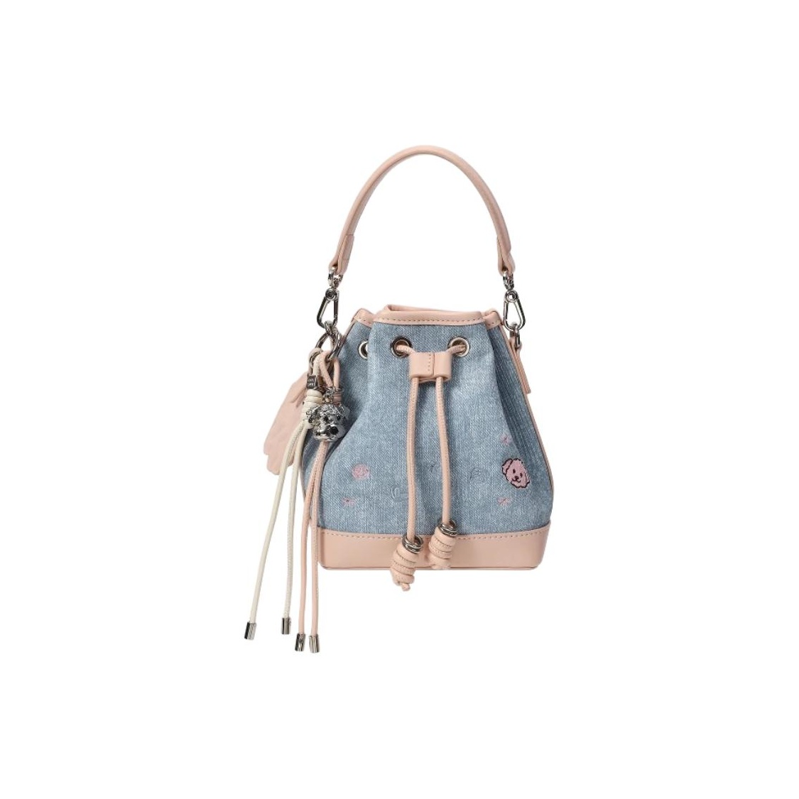 

PAYOT Джинсовая сумка сине-розовая, Denim Blue & Pink