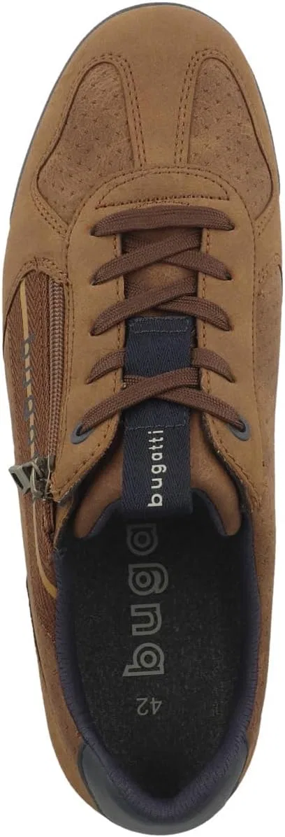 Туфли Bugatti Herren Schnürhalbschuh in braun, Cognac — фото 2