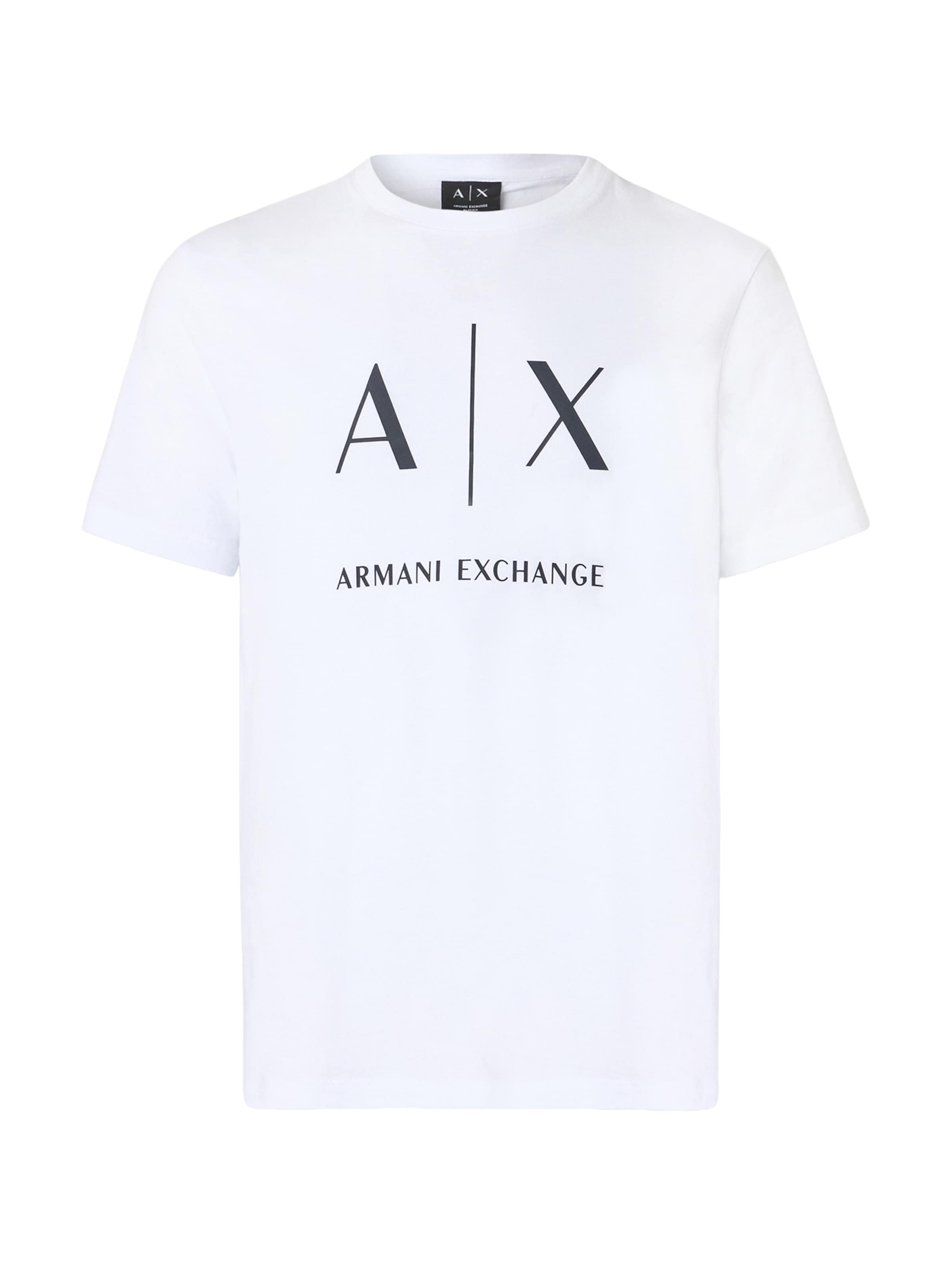 

ARMANI EXCHANGE Футболка в белом цвете