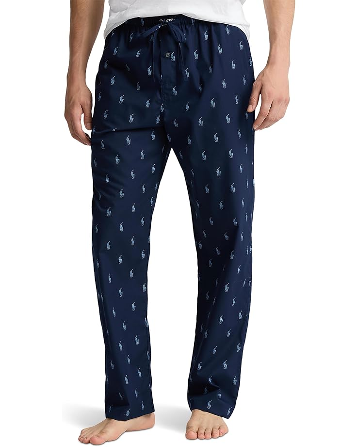 

Пижамные брюки Polo Ralph Lauren AOPP Woven PJ Pants, цвет Cruise Navy/Summer Blue AOPP