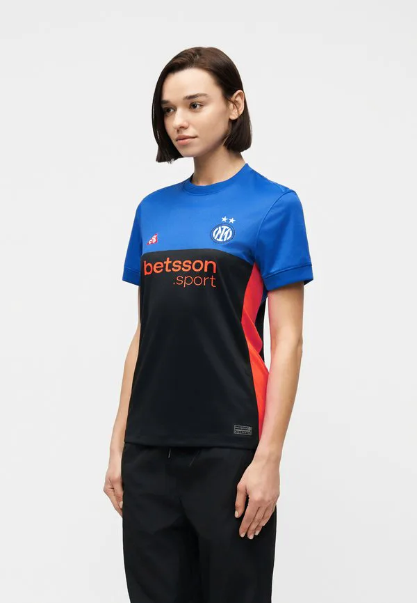 Футболка с символикой стадиона "интер милан" сезона 2025/26. Nike Performance, Hyper Blue/Black/Safety Orange — фото 4