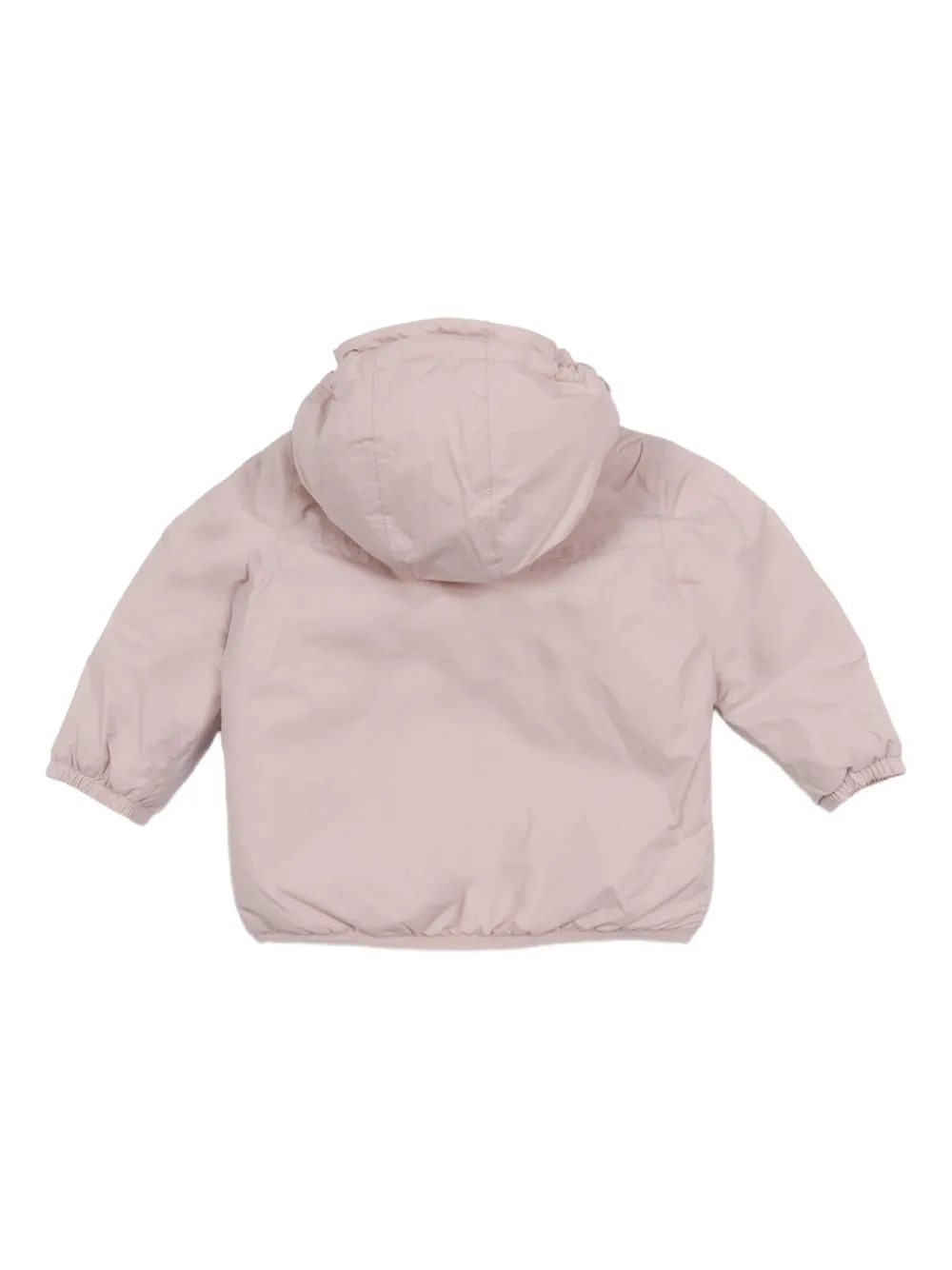 Стеганая куртка с капюшоном K Way Kids, розовый — фото 2