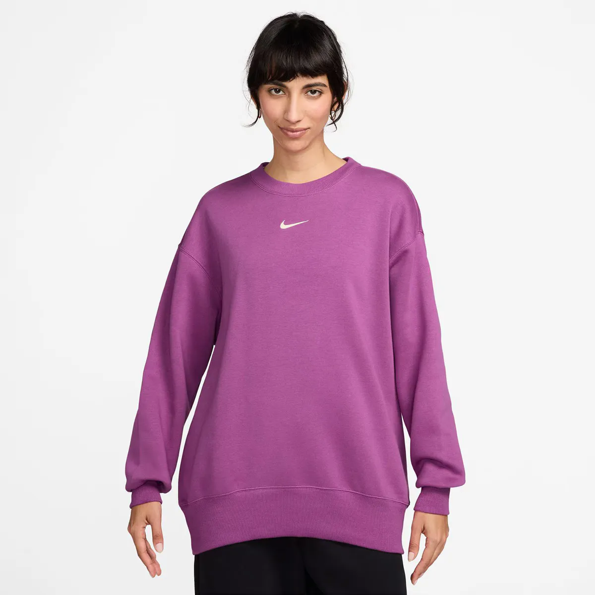 

Женская спортивная одежда Phoenix Fleece Свитшот Nike, пурпурный