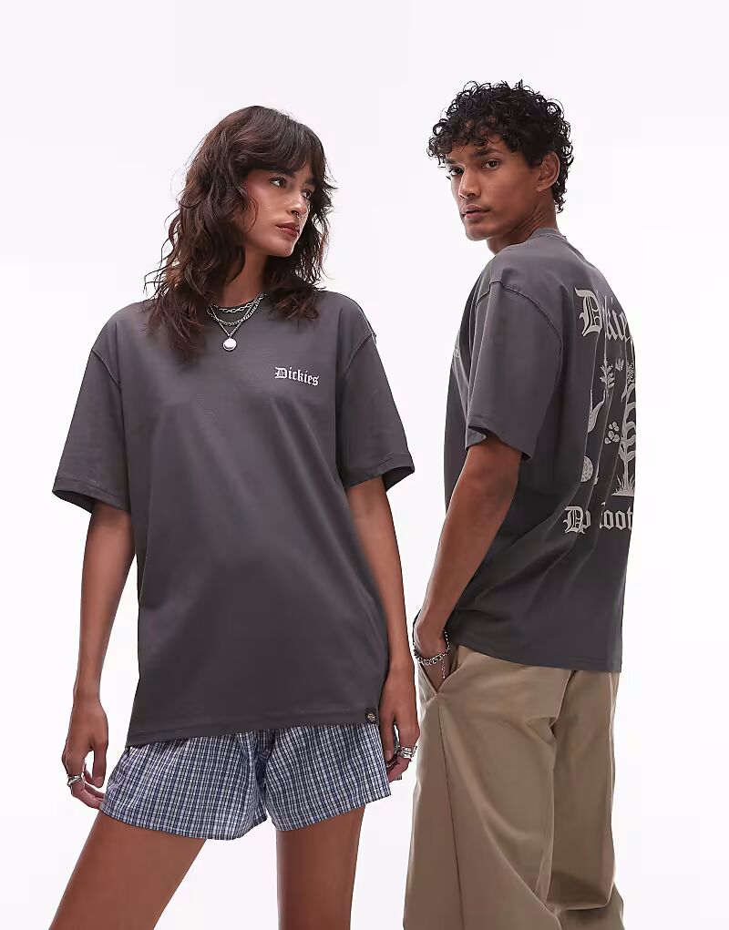 

Футболка с принтом Dickies Deep Rooted Graphic Pack в сине-сером цвете - эксклюзивно для ASOS