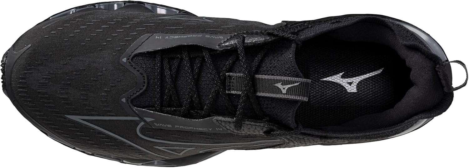 Мужские кроссовки для бега Mizuno Wave Prophecy 14, черный — фото 4