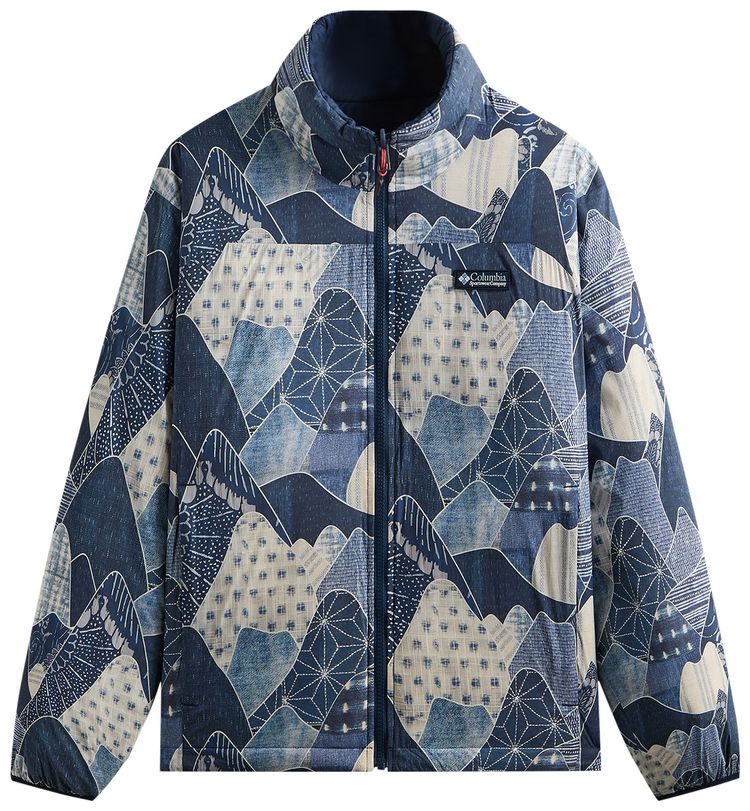 

Пуховая куртка Kith For Columbia Down Reversible Puffer, синий