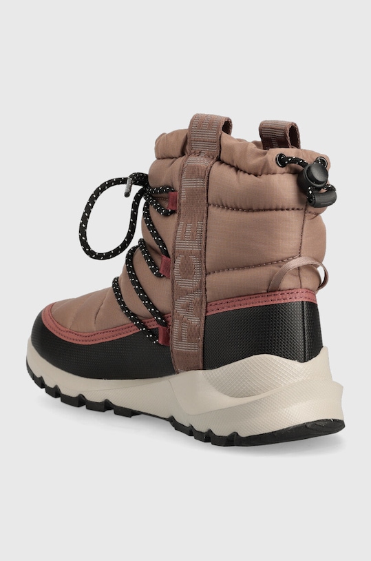 Женские зимние ботинки The North Face S Thermoball WP текстильные стеганые, светло-коричневый — фото 3