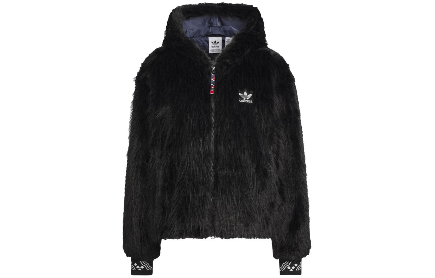 

Женская бархатная куртка Adidas Originals, цвет Black
