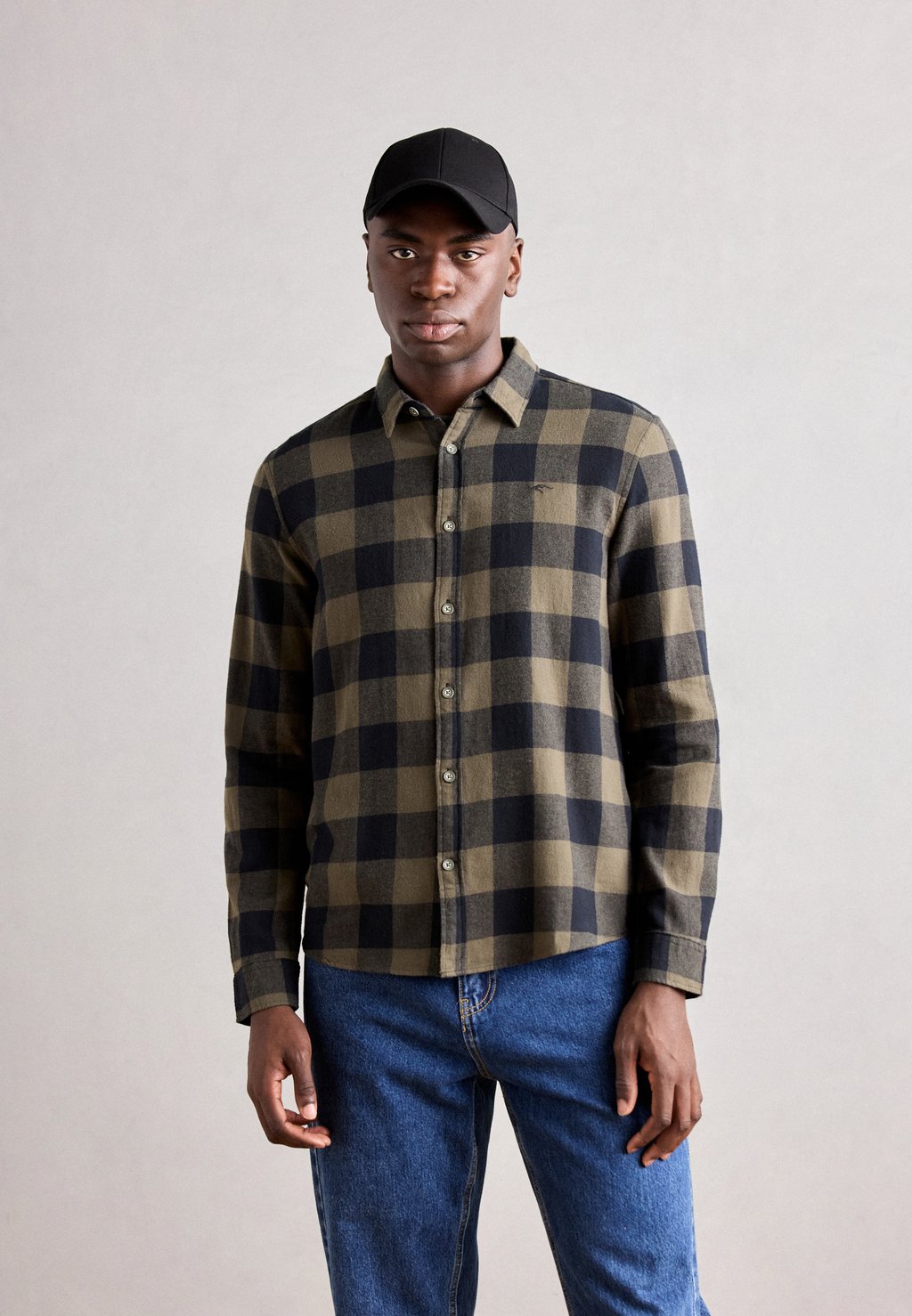 

Рубашка INDICODE JEANS, оливковый