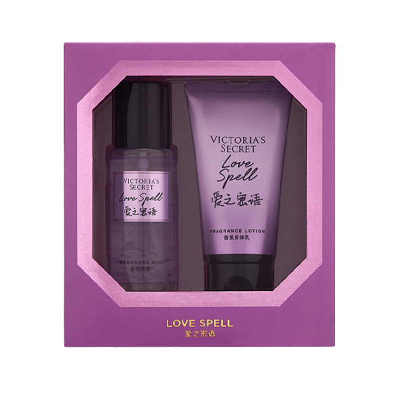 Набор Victoria's Secret Aqua Kiss: лосьон для тела + ароматизированный спрей, 75 мл + 75 мл — фото 4