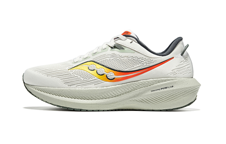 

Triumph Victory 21 Дышащие кроссовки Low Top для мужчин Saucony, серый/зеленый