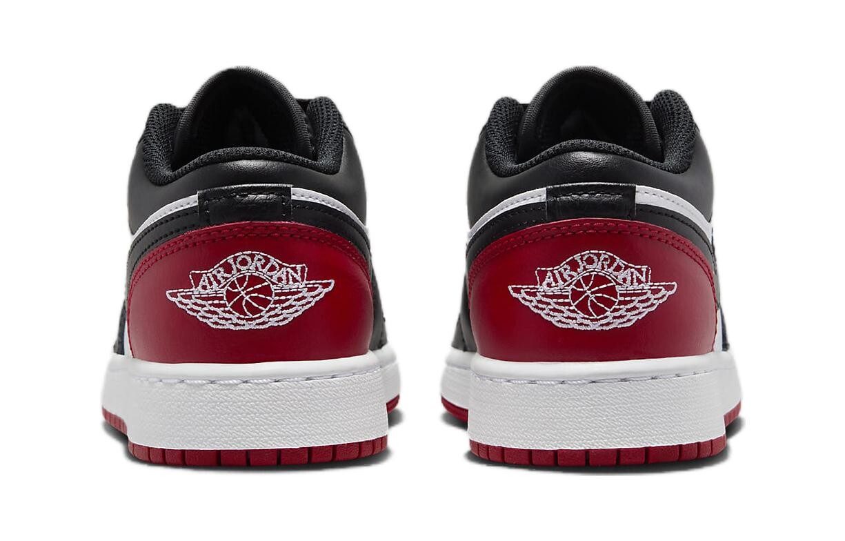 Jordan Air Jordan 1 Kids Баскетбольные кроссовки для детей, Черный Красный — фото 4