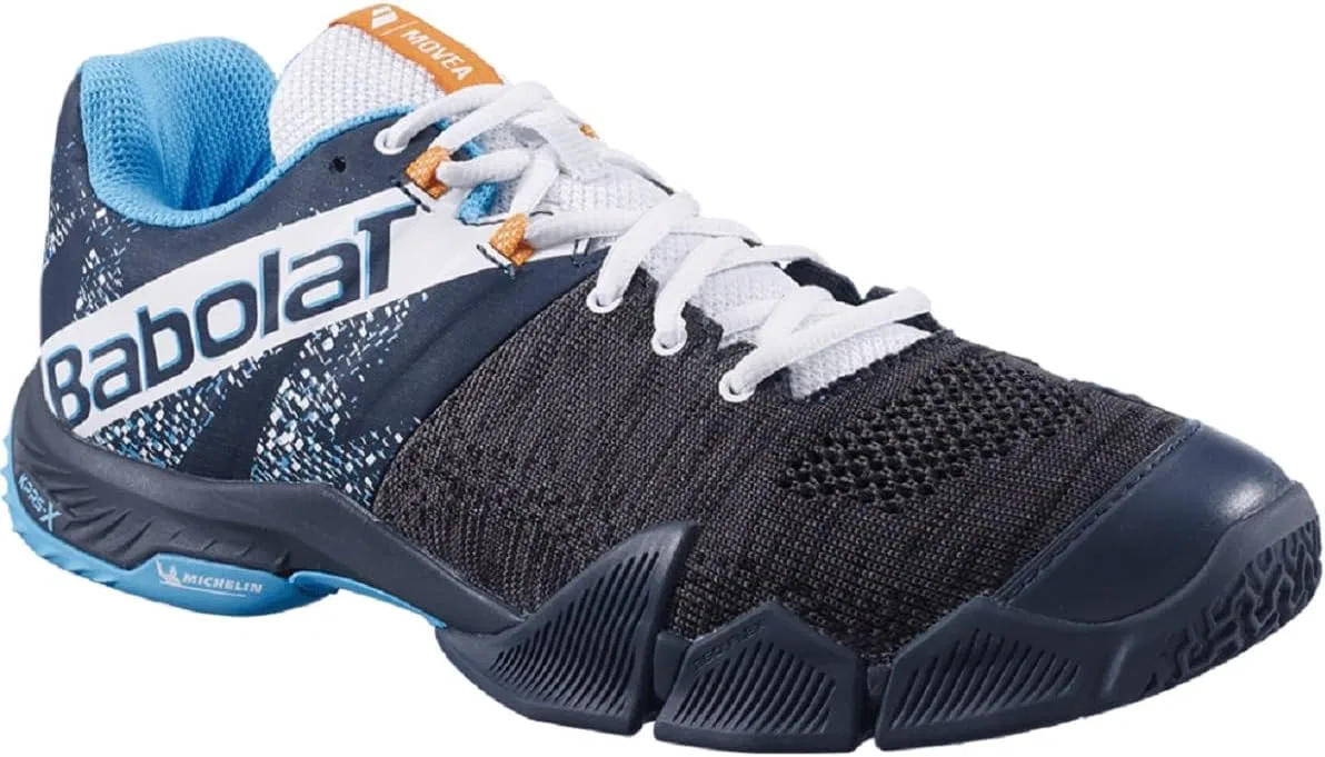Кроссовки для падел Babolat Movea, Grey Scuba Blue