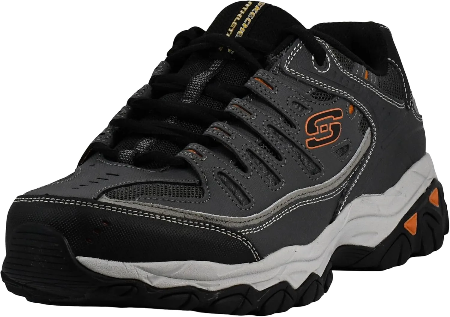 Мужские кроссовки Skechers Sport Afterburn Memory Foam Lace, серый