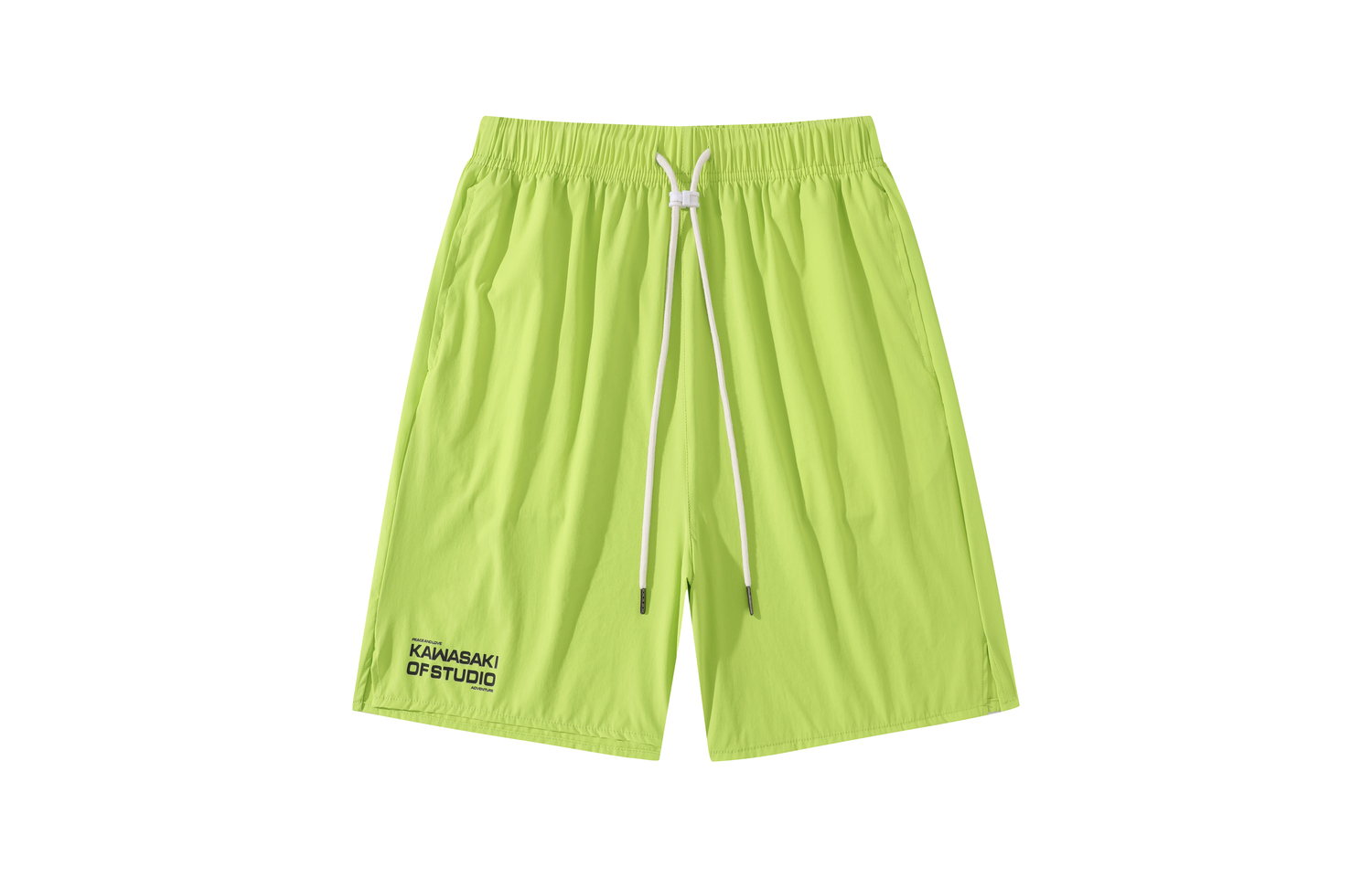 

Повседневные шорты унисекс Kawasaki, зеленый