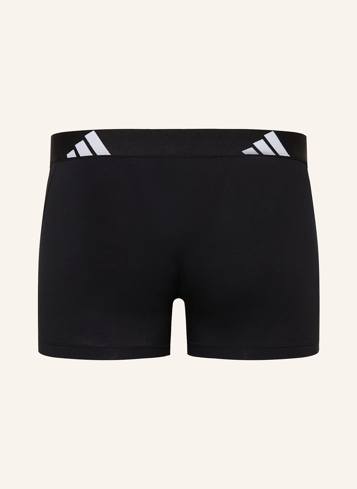 Упаковка из 3 трусов-боксеров Active Flex Cotton Adidas, черный — фото 2