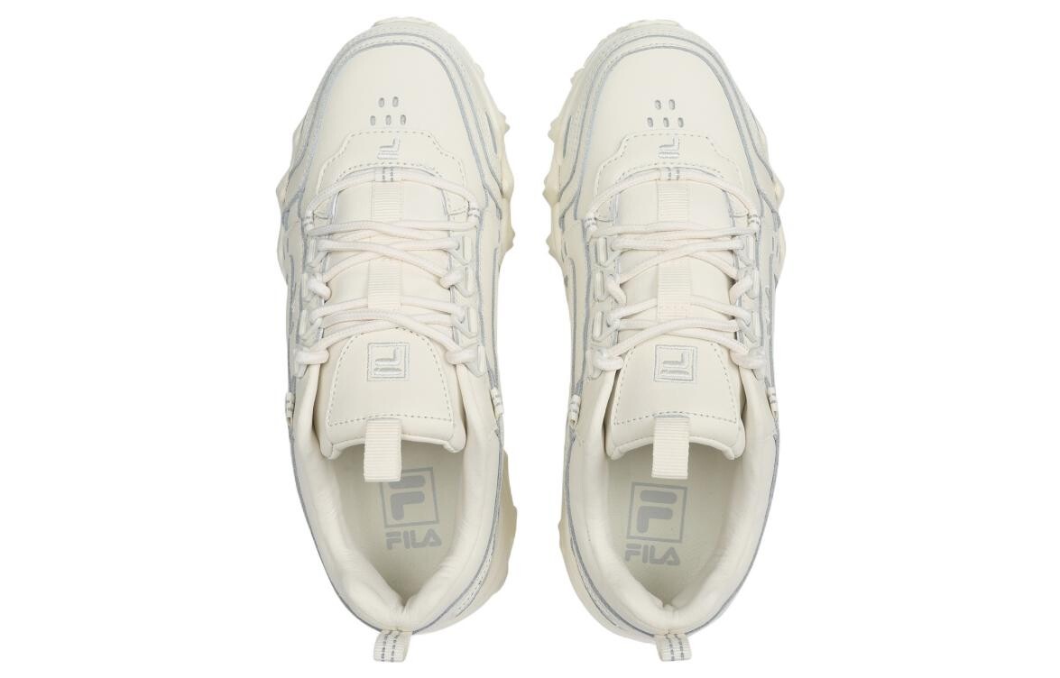 Кроссовки FILA Oakmont Casual Shoes Unisex Low-Top Beige White — фото 4