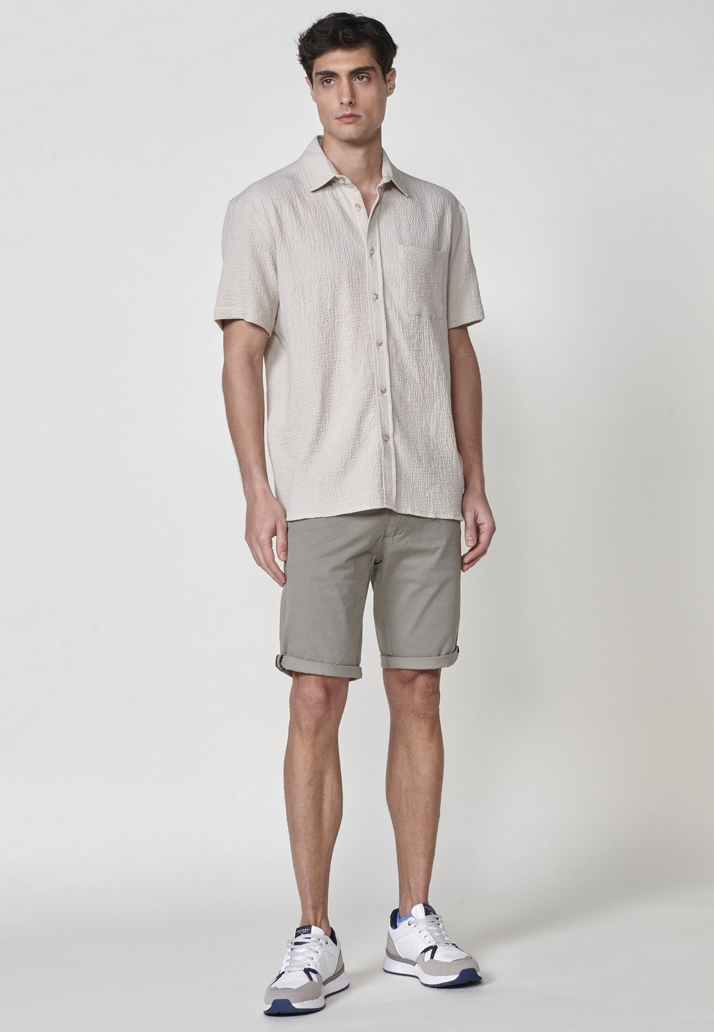 

Рубашка SHORT SLEEVED Koroshi, бежевый