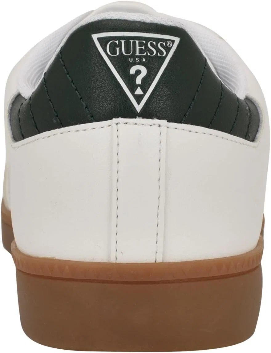Мужские кроссовки Guess Borge, White Dark Green Multi 142 — фото 3
