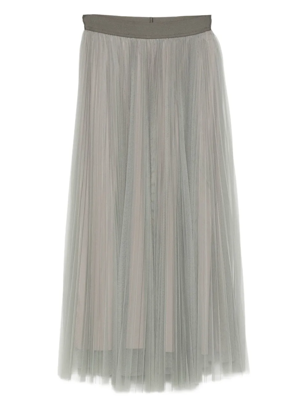 

Плиссированная юбка из тюля Forte Forte, зеленый