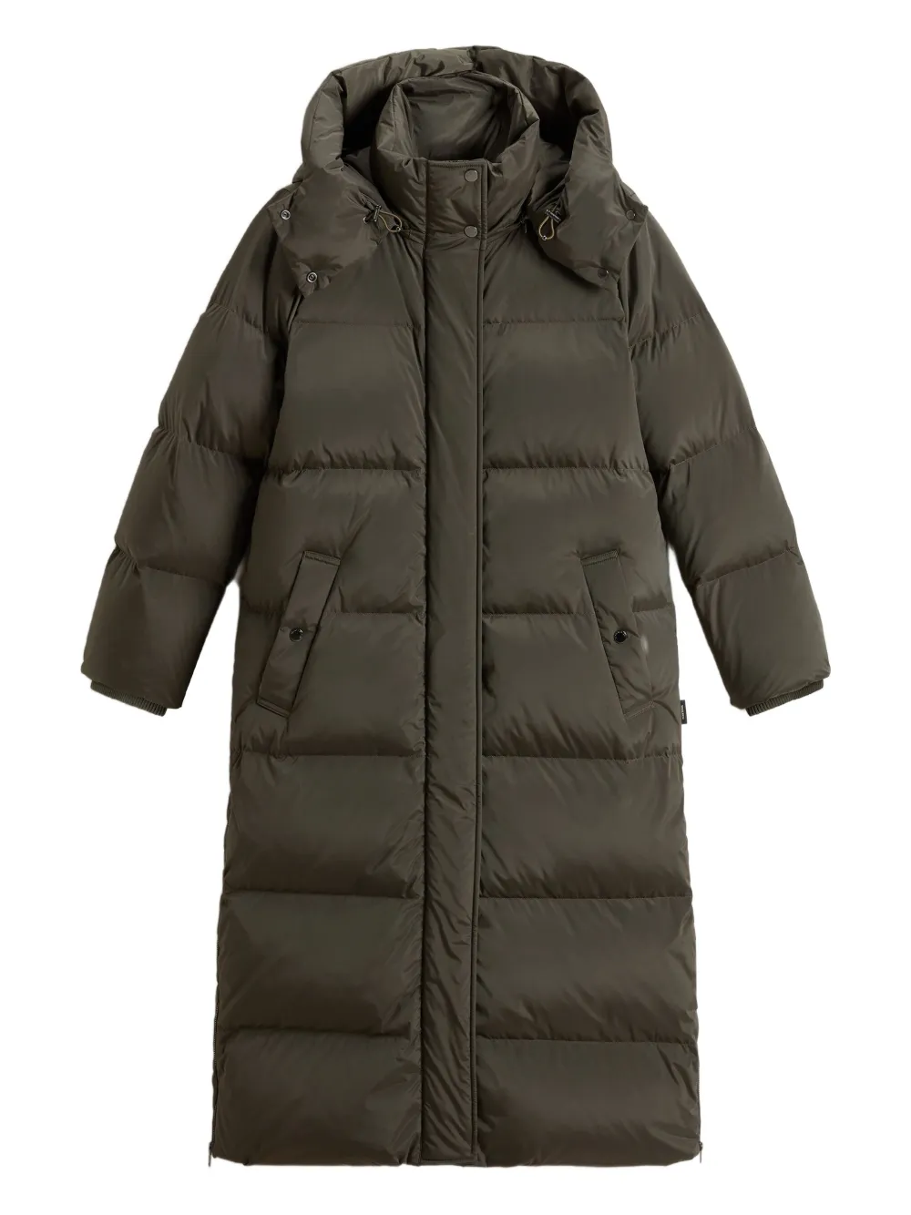 

Длинная парка Kelly с капюшоном WOOLRICH, зеленый
