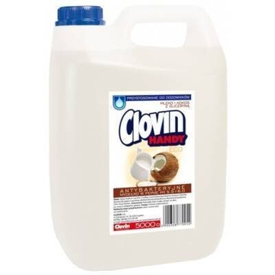 

Антибактериальное жидкое мыло, молоко и кокос, 5000 мл Clovin