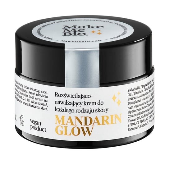 

Осветляющий и увлажняющий крем для всех типов кожи, 30 мл Make Me Bio, Mandarin Glow