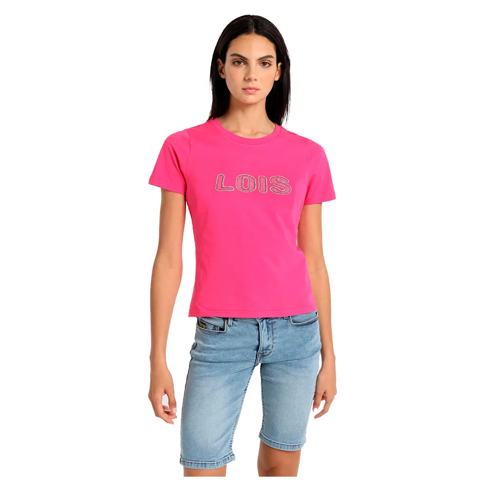 

Футболка с коротким рукавом Lois Jeans 10940, розовый